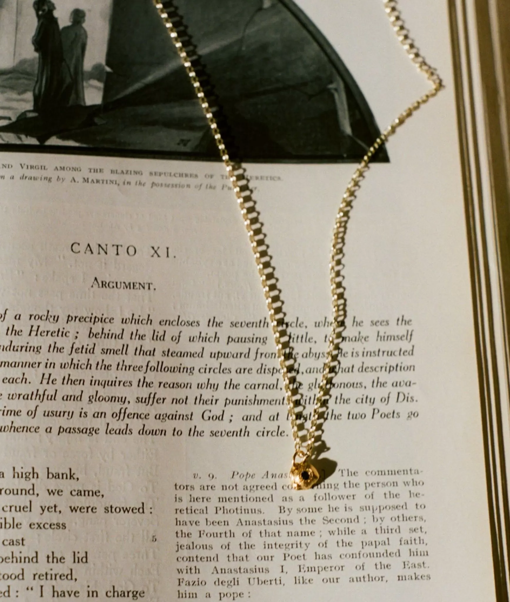 Alighieri A Flash Of Lightning Necklace // Sapphire Online