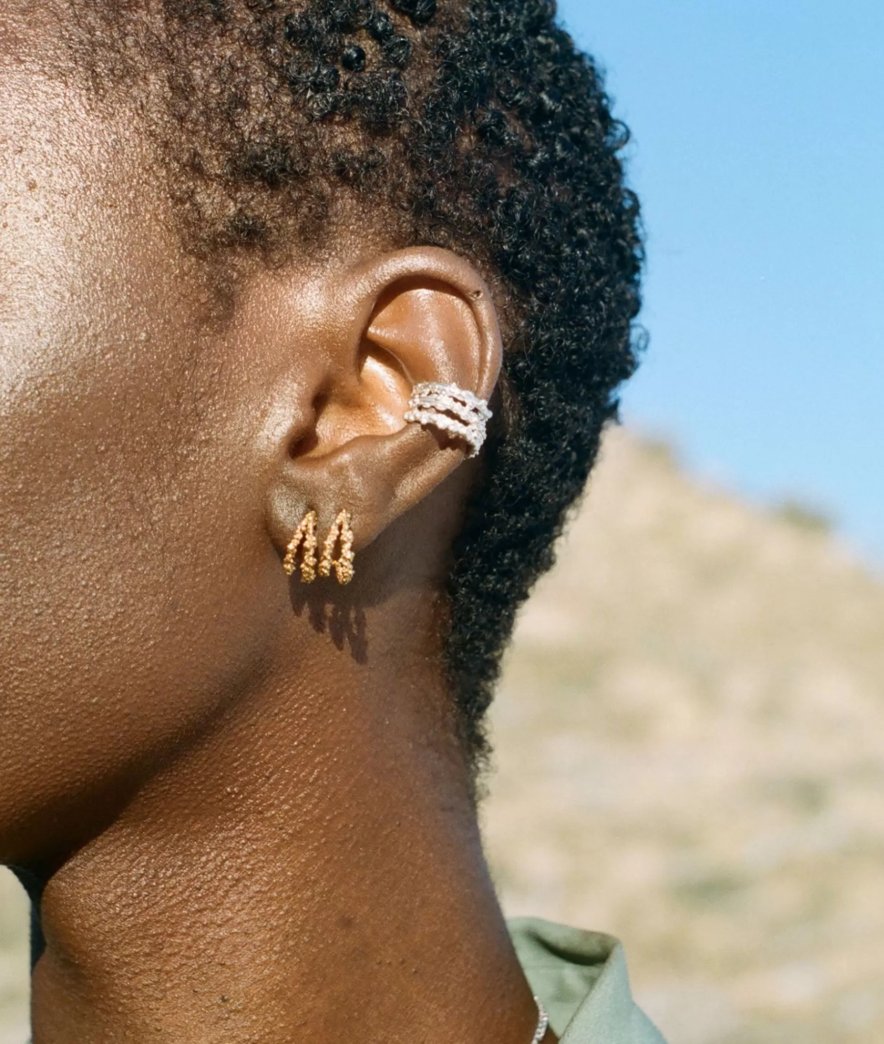 Alighieri The Crumbling Rock Ear Cuff Fashion