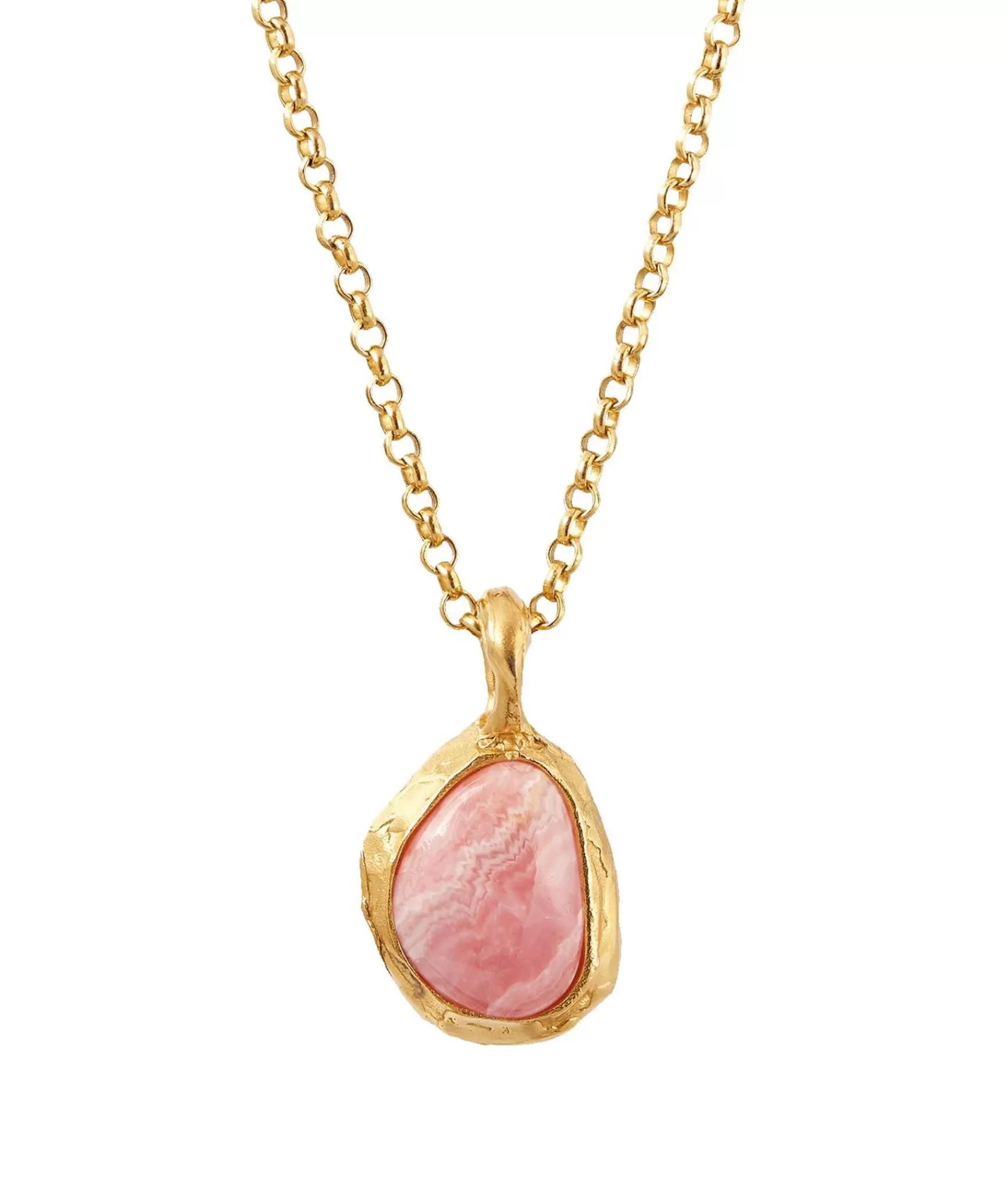 Alighieri The Droplet Of Skies Rhodochrosite Necklace Flash Sale