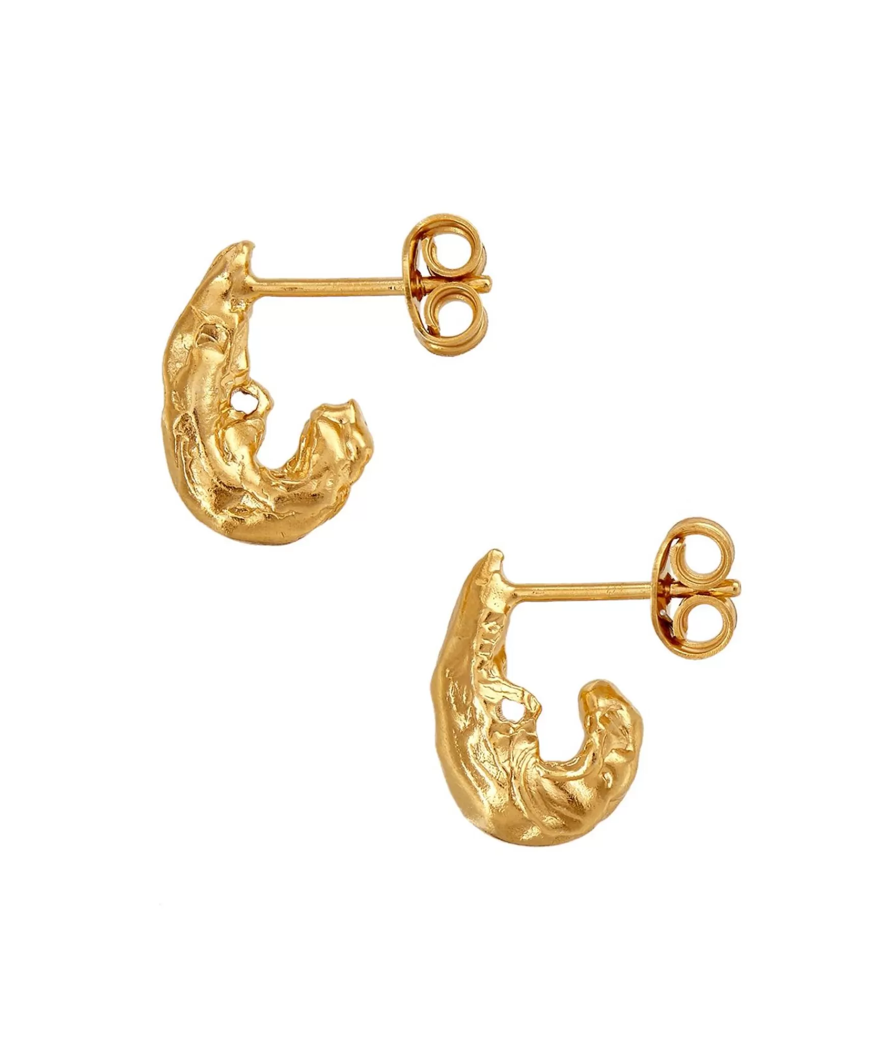 Alighieri The Mini Gilded Crustacean Hoops Flash Sale