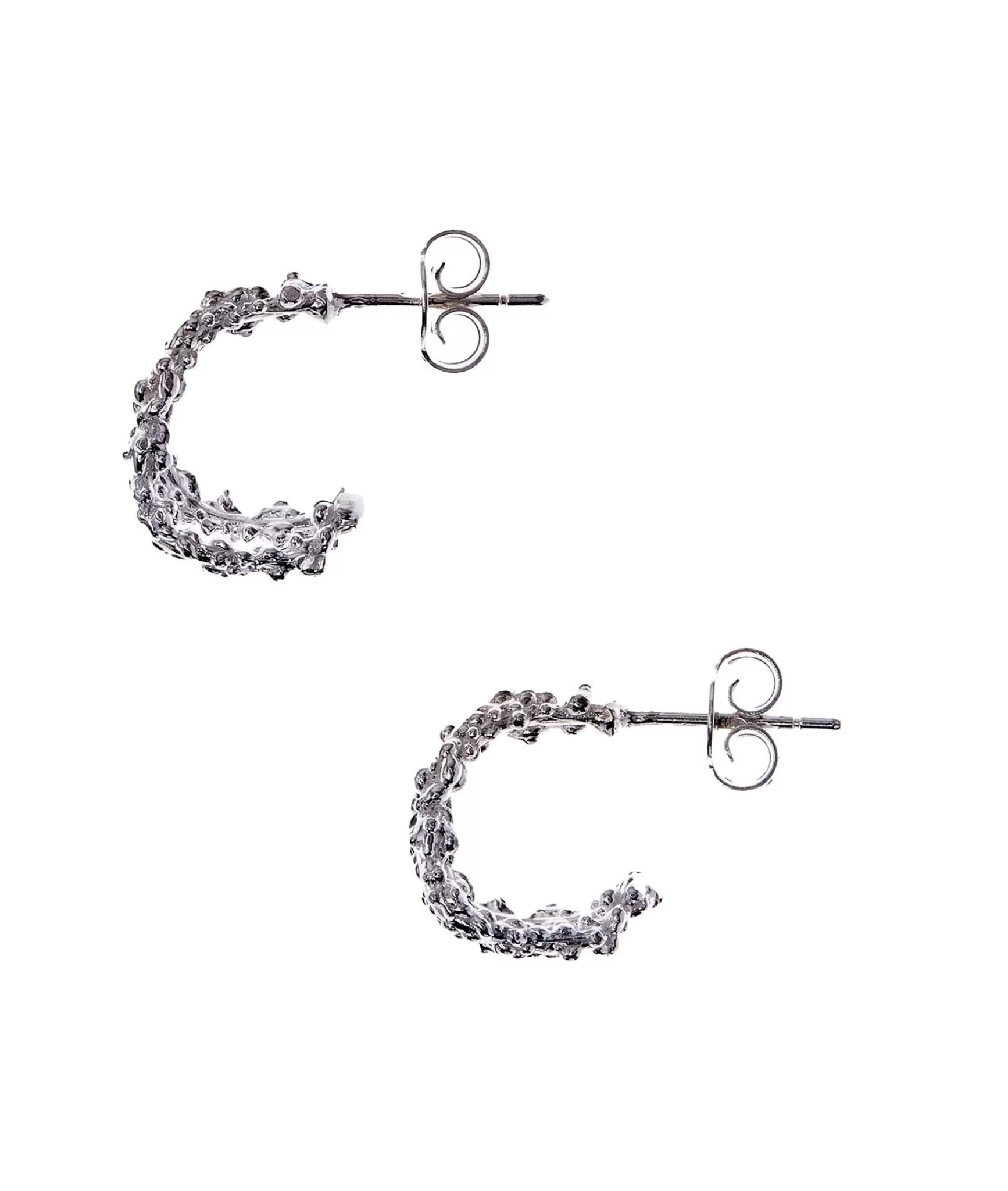 Alighieri The Miniature Crumbling Rock Hoop Earrings Best Sale