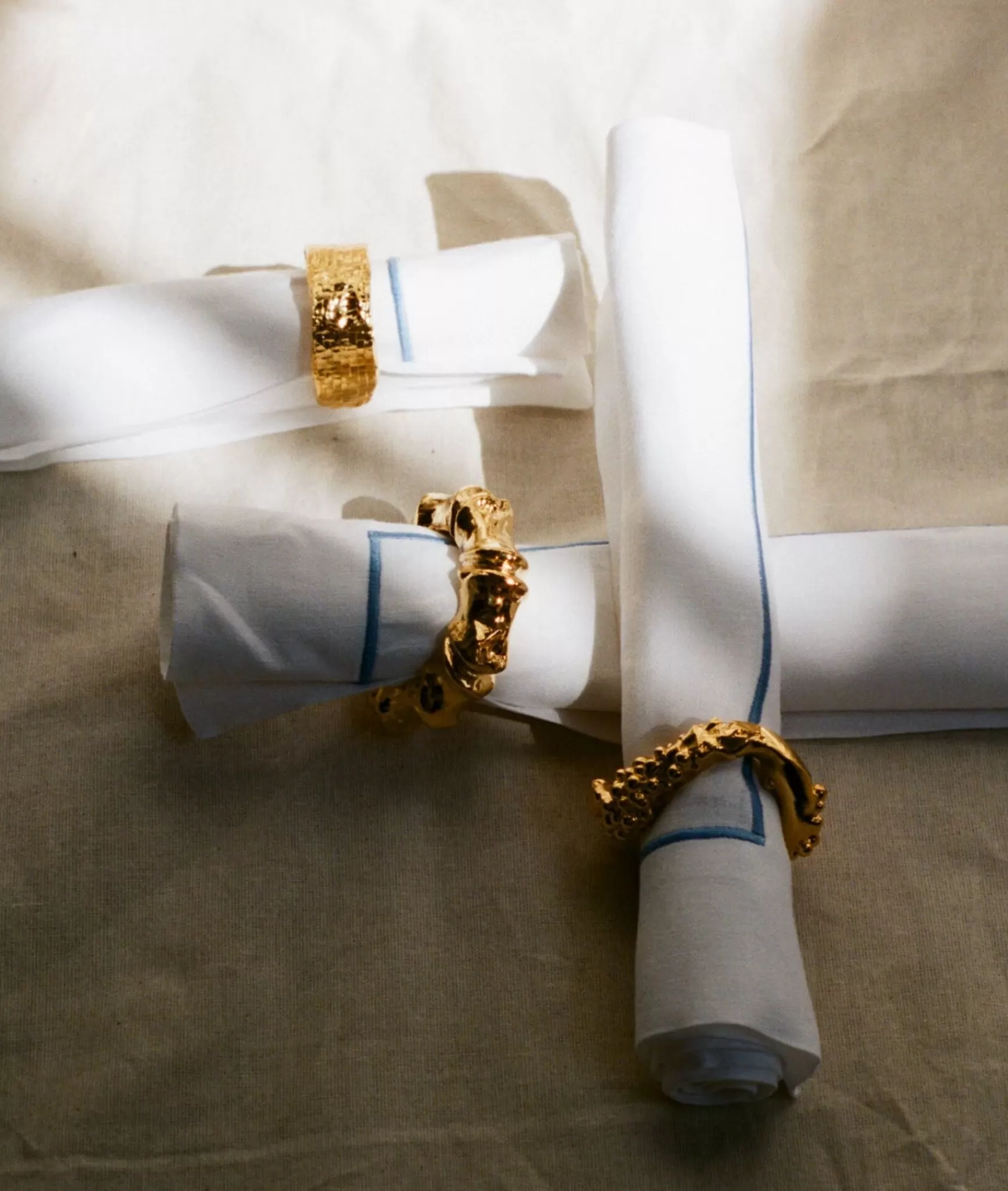 Alighieri The Woven History Napkin Ring Set Online